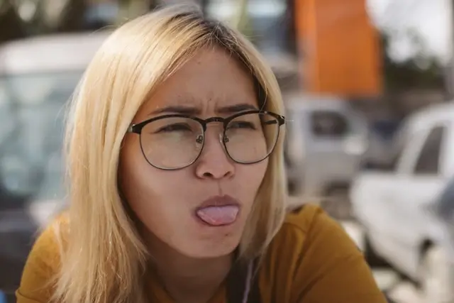 bitter taste