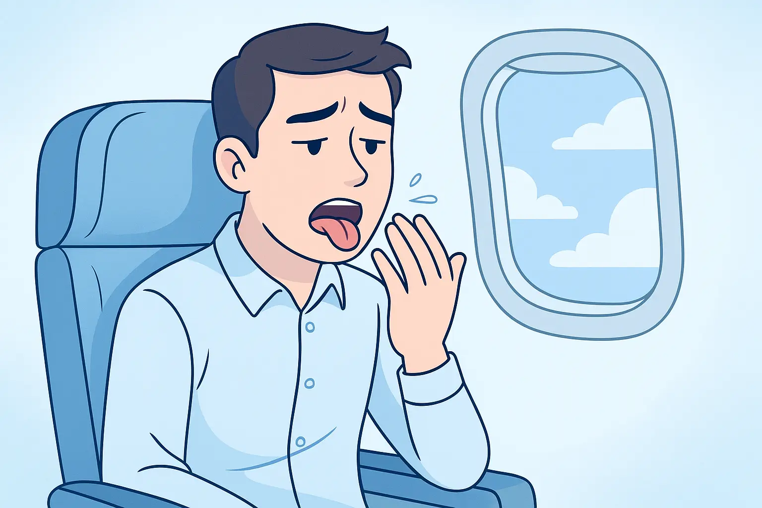 How to Manage Dry Mouth on a Plane